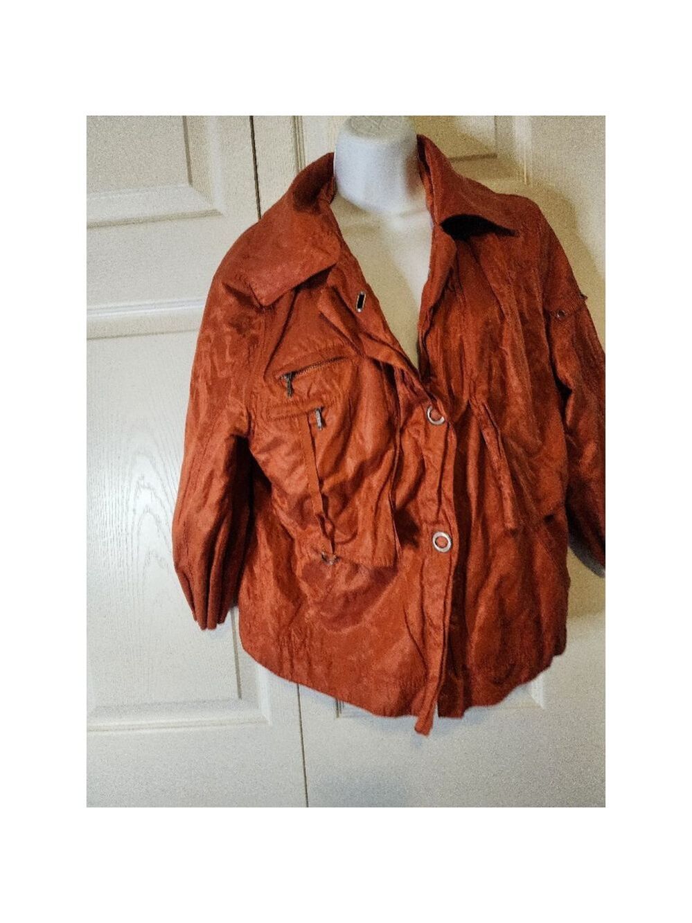 Chicos Metalic Jacket - Picture 3 of 6